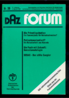 DAZ Forum Nr 39