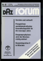 DAZ Forum Nr 43