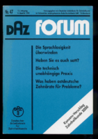 DAZ Forum Nr 47